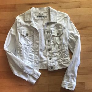 🌸Express Deconstructed Denim Crop Jacket🌸